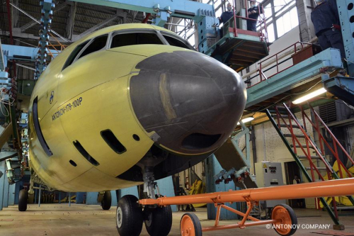 Antonov a débuté l'assemblage du premier An-178 de série