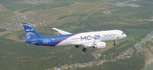 Retour sur le premier vol du MC-21 russe