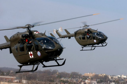 Etats-Unis : la flotte d'Airbus Helicopters UH-72 Lakota passe le million d'heures de vol