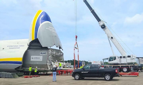 Bolloré Logistics livre du satellite Airbus en An-124