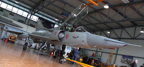 Le dernier Mirage III européen prend sa retraite