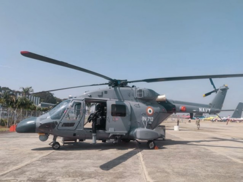 Inde : Premier escadron de Dhruv MK III pour la Marine