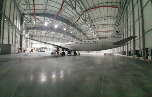 MRO : Vallair inaugure un nouveau hangar de maintenance géant