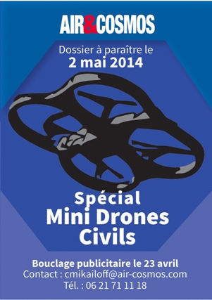 Les drones civils auront aussi leur salon