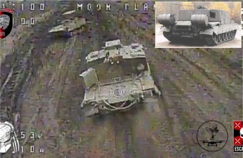 Les Ukrainiens détruisent un char « nucléaire » Ladoga, vieux de 40 ans, déployé par la Russie
