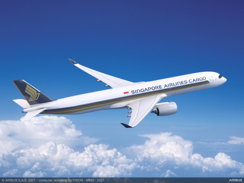 Singapore Airlines prend à son tour de l'Airbus A350 Fret