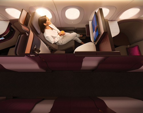 QSuite : Qatar Airways dévoile sa super classe affaires