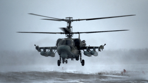 Sabotage d'hélicoptères Ka-52 en Russie