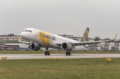Primera Air takes delivery of its first A321neo