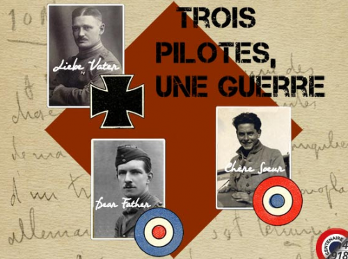 Exposition "Trois pilotes, une guerre" au Musée de l'Air et de l'Espace
