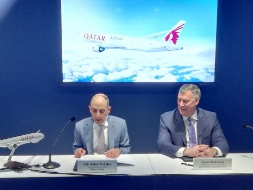 Bourget 2019: Qatar Airways s’engage sur 5 B777F