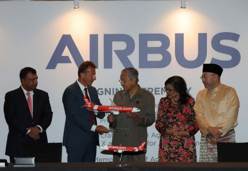 Airbus pousse en Malaisie