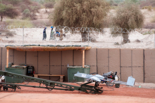 Un drone tactique suédois au Mali