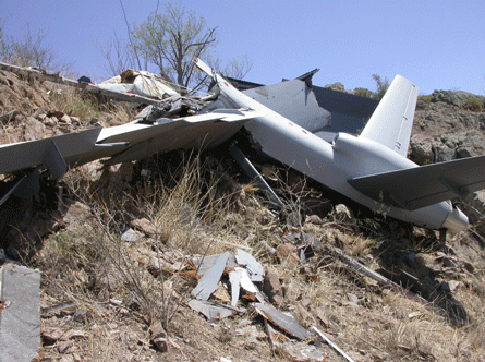 Crash volontaire d'un MQ-9A : un mort