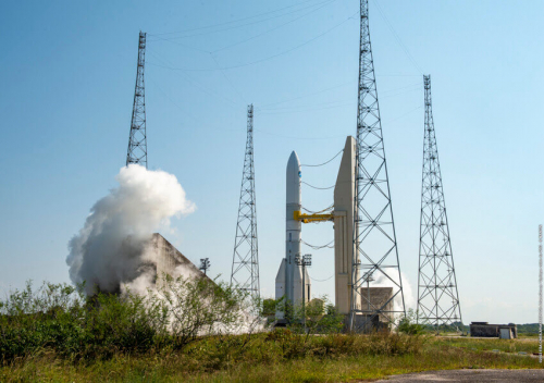Le premier cri d’Ariane 6 en Guyane