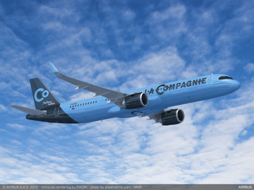 L'Airbus A321neo de La Compagnie entrera en service en juin