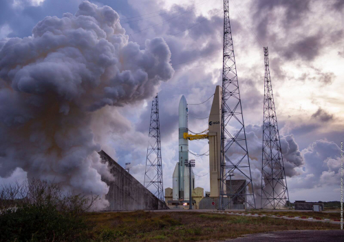 Le premier étage d’Ariane 6 passe le cap du « Combined Test Hot Fire » en Guyane