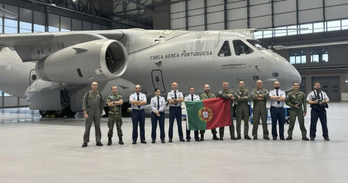 Le KC-390 en configuration OTAN entre en service au Portugal