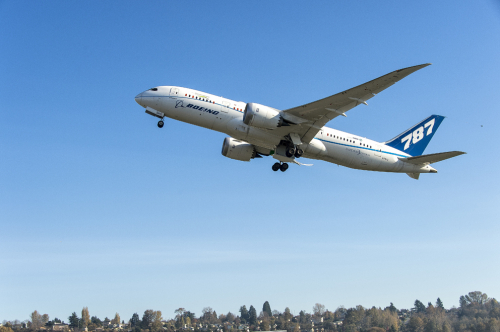 L'ecoDemonstrator 787 de Boeing reprend ses essais