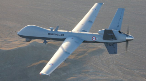 Premier vol d'un drone Reaper français au Niger