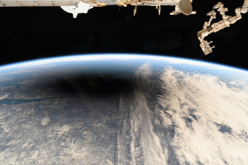 L’éclipse du 8 avril observée depuis l’ISS