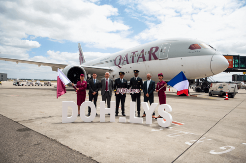 Qatar Airways a lancé sa nouvelle desserte Lyon-Doha