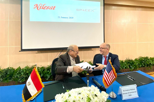 SpaceX lancera le satellite égyptien NileSat 301 en 2022