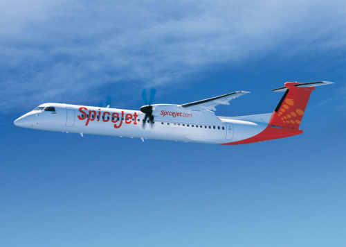SpiceJet réceptionne son premier Bombardier Q400 à 90 sièges