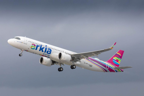 Arkia Israeli Airlines receives first Airbus A321LR