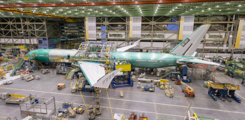 Le premier Boeing 777X a pris forme à Seattle