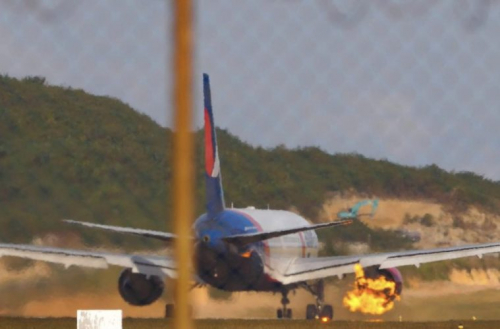 Azur Air : le moteur d'un Boeing 767 explose au décollage