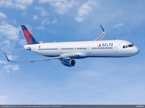 Delta Air Lines commande 25 Airbus A321neo de plus
