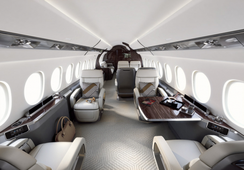 Un second prix pour la cabine du Dassault Falcon 6X