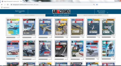 Air & Cosmos magazine lance son kiosque digital Premium