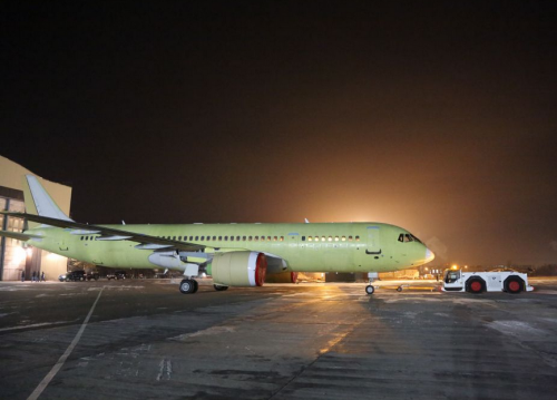 Irkut Corporation a terminé la construction du quatrième avion d'essai en vol MC-21-300