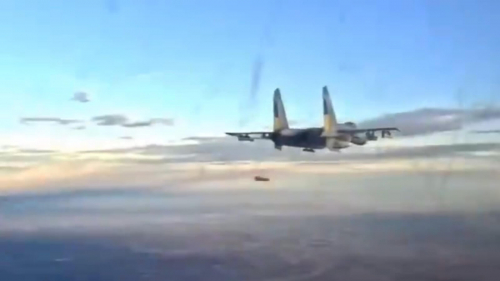 Après les MiG-29, les Su-27 ukrainiens peuvent aussi larguer des bombes AASM livrées par la France