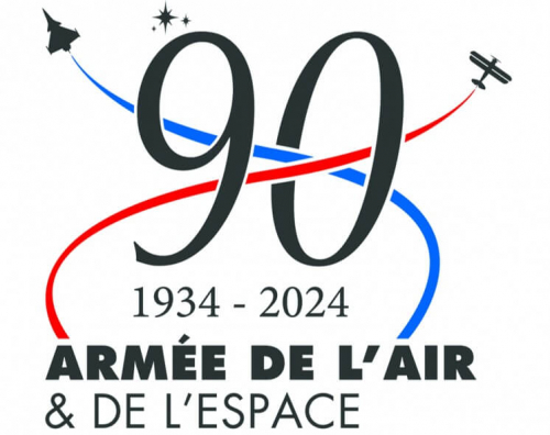L'Armée de l'Air et de l'Espace prépare ses 90 ans avec un nouveau logo