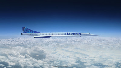 United Airlines donne un coup de pouce à Boom Supersonic