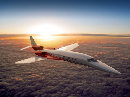 EBACE 2014 : Aerion dévoile une version trimoteur de son supersonique