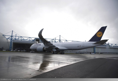 Lufthansa logera ses dix premiers Airbus A350-900 à Munich