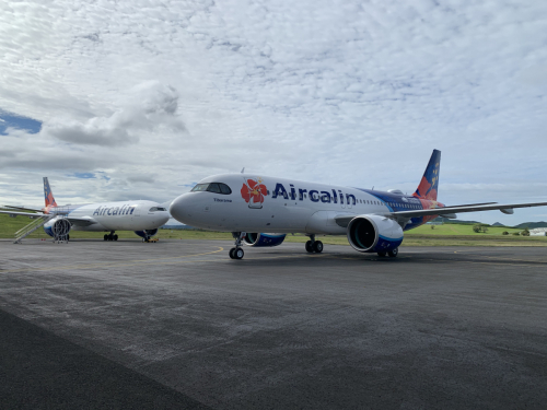 Premier Airbus A320neo pour AirCalin