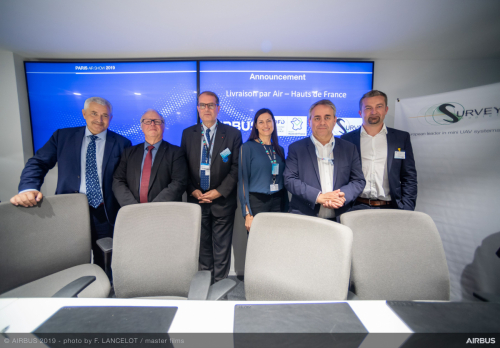 Bourget 2019 : Airbus continue de s'intéresser aux services par drones