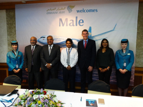 Oman Air est de retour aux Maldives