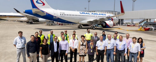 Ural Airlines reçoit son premier Airbus A320neo
