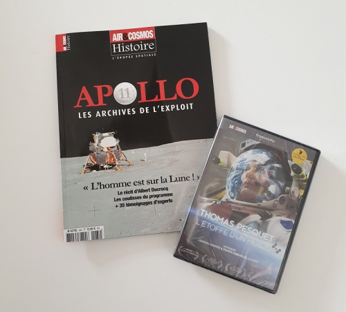 Package hors-série APOLLO 11 et DVD Thomas Pesquet