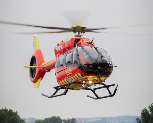 Le premier H145 cinq pales a été livré à la Norwegian Air Ambulance Foundation