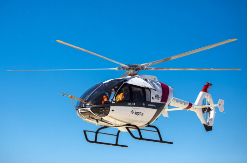 Le programme d'essais en vol du SH09 de Kopter avance
