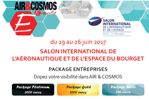 Venez au Salon du Bourget avec Air et Cosmos Magazine