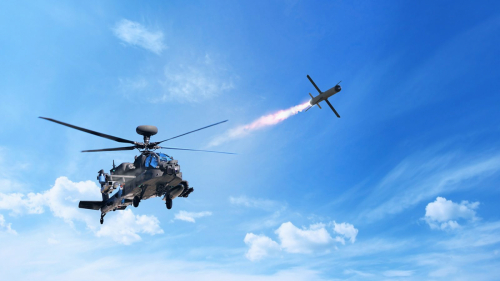 Nouvel armement de pointe pour l’hélicoptère AH-64E Apache de Boeing