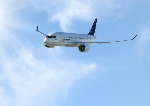 Bombardier obtient la plus haute certification environnementale pour le CS100